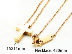 HY Stainless Steel 316L Necklaces (Religion Style)-HY93N0186NQ