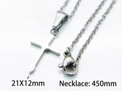 HY Stainless Steel 316L Necklaces (Religion Style)-HY79N0024MZ