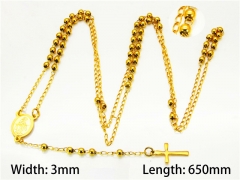 HY Stainless Steel 316L Necklaces (Religion Style)-U40N0818OV