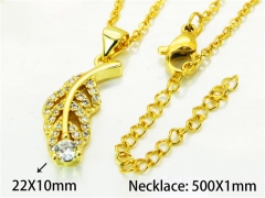 HY Wholesale Popular CZ Necklaces (Other Style)-HY54N0640NL