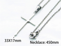 HY Stainless Steel 316L Necklaces (Religion Style)-HY79N0030MZ