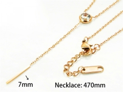 HY Stainless Steel 316L Necklaces (Other Style)-HY93N0225PZ