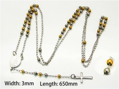 HY Stainless Steel 316L Necklaces (Religion Style)-HY40N0817OC