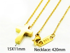 HY Stainless Steel 316L Necklaces (Religion Style)-HY93N0185MG