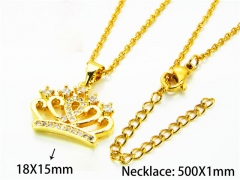 HY Wholesale Popular CZ Necklaces (Crystal)-HY54N0516NV