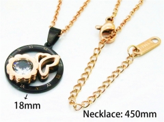 HY Stainless Steel 316L Necklaces (Crystal)-HY76N0487KLW