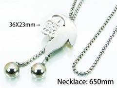 HY Stainless Steel 316L Necklaces (Other Style)-HY02N0133HHB