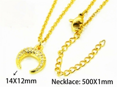 HY Wholesale Popular CZ Necklaces (Other Style)-HY54N0578ML