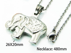 HY Stainless Steel 316L Necklaces (Animal Style)-HY81N0066PQ