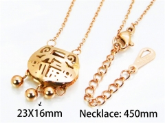 HY Stainless Steel 316L Necklaces (Other Style)-HY76N0474OLS