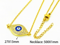 HY Wholesale Popular CZ Necklaces (Eyes style)-HY54N0565HHA