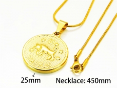 HY Stainless Steel 316L Necklaces (Constellation)-HY73N0138MS