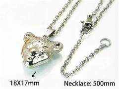 HY Stainless Steel 316L Necklaces (Animal Style)-HY92N0004JOG