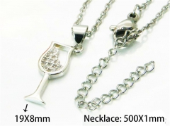 HY Wholesale Popular Crystal Zircon Necklaces (Other Style)-HY54N0647LD