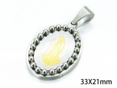 HY Stainless Steel 316L Pendants (Religion)-HY12P0695LZ