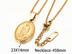 HY Stainless Steel 316L Necklaces (Religion Style)-HY93N0102ND