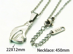 HY Stainless Steel 316L Necklaces (Other Style)-HY93N0109KG