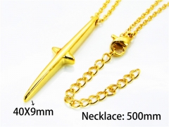 HY Stainless Steel 316L Necklaces (Other Style)-HY79N0002HZZ
