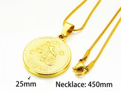 HY Stainless Steel 316L Necklaces (Constellation)-HY73N0134MQ