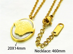HY Stainless Steel 316L Necklaces (Religion Style)-HY93N0139PZ