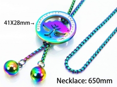 HY Stainless Steel 316L Necklaces (Other Style)-HY02N0141HJC