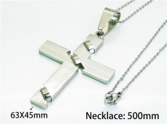HY Stainless Steel 316L Necklaces (Religion Style)-HY64N0024OW