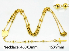 HY Stainless Steel 316L Necklaces (Religion Style)-HY76N0412NL