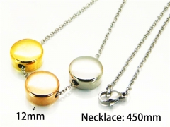 HY Stainless Steel 316L Necklaces (Other Style)-HY73N0148NV