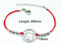 HY Stainless Steel 316L Bracelets (Rope Weaving)-HY64B1278HJZ
