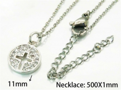 HY Wholesale Popular Crystal Zircon Necklaces (Religion Style)-HY54N0632ML
