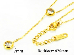 HY Stainless Steel 316L Necklaces (Other Style)-HY93N0221OU