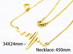 HY Stainless Steel 316L Necklaces (Other Style)-HY79N0015PZ