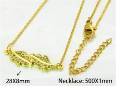 HY Wholesale Popular CZ Necklaces (Other Style)-HY54N0638NL