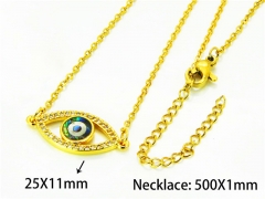 HY Wholesale Popular CZ Necklaces (Eyes style)-HY54N0567HHX