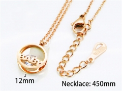 HY Stainless Steel 316L Necklaces (Crystal)-HY76N0464NLT