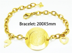 HY Stainless Steel 316L Bracelets (Populary)-HY40B0184ME
