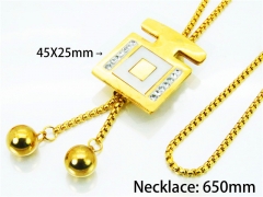 HY Stainless Steel 316L Necklaces (Other Style)-HY02N0132HJA