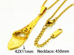 HY Stainless Steel 316L Necklaces (Other Style)-HY93N0095NX
