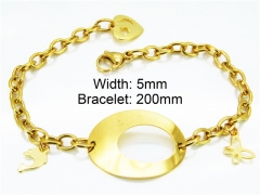 HY Stainless Steel 316L Bracelets (Populary)-HY40B0181MU