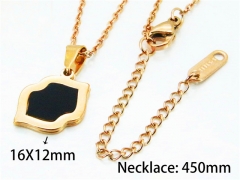 HY Stainless Steel 316L Necklaces (Other Style)-HY76N0481K5