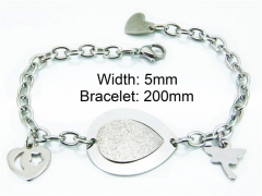 HY Stainless Steel 316L Bracelets (Populary)-HY40B0188KL