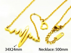 HY Stainless Steel 316L Necklaces (Other Style)-HY93N0197NZ