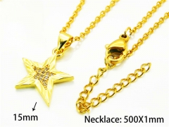 HY Wholesale Popular CZ Necklaces (Other Style)-HY54N0525ML