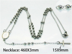 HY Stainless Steel 316L Necklaces (Religion Style)-HY76N0415ML