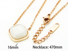 HY Stainless Steel 316L Necklaces (Gemstone)-HY93N0204OL