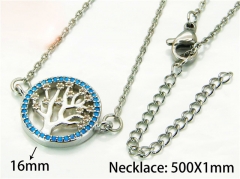 HY Wholesale Popular Crystal Zircon Necklaces (Crystal)-HY54N0490NV