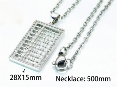HY Stainless Steel 316L Necklaces-HY81N0137HHG