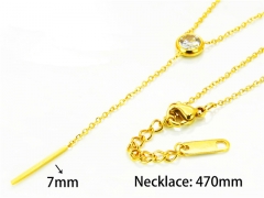 HY Stainless Steel 316L Necklaces (Other Style)-HY93N0224OQ