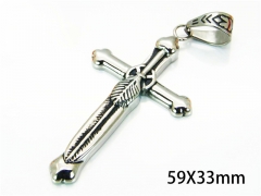 HY Stainless Steel 316L Pendants (Religion)-HY22P0485HIV