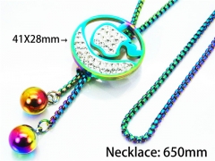 HY Stainless Steel 316L Necklaces (Other Style)-HY02N0136HJF